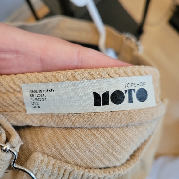 Corduroy Overall Dress - Picture 2 of 3